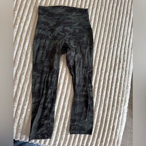Lululemon align cropped Camouflage Leggings